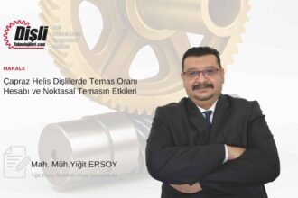 Mah. Müh.Yiğit ERSOY - Yiğit Ersoy Redüktör Proje Danışmanlık